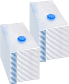 vidaXL Sacos para arrumação de roupas a vácuo 60x40 cm 50 pcs