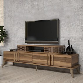 Móvel TV Eylül – Nogueira – 168x39x51 cm