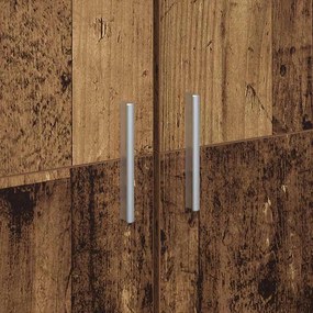 Highboard Madeira Velha 70x35x180 cm Madeira Engenharia