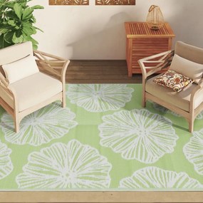 Tapete de exterior 160x230 cm ARAKIL PP Verde