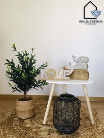 Placa Home | Wood Leefs | 30x5x10.5CM