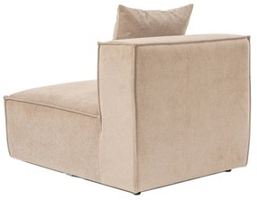 Sofá de 1 Lugar Sora – Cappuccino – 80 cm x 65 cm x 95 cm