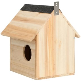 Casa para esquilos 26x25x29 cm madeira de abeto maciça