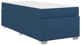 Estrutura da Cama Outros Azul 90 x 190 cm tecido