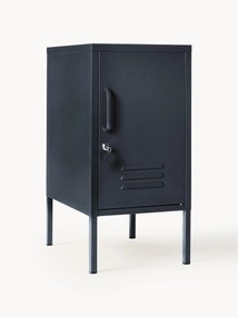 Mesa de cabeceira em metal com dobradiças à esquerda ou à direita The Shorty