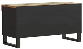 Móvel de TV 85x33x43,5 cm madeira recuperada maciça