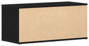 Armário de TV vidaXL Carvalho Artisan 80x34x35,5 cm Madeira Derivada