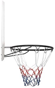 Tabela de basquetebol 90x60x2 cm polietileno branco