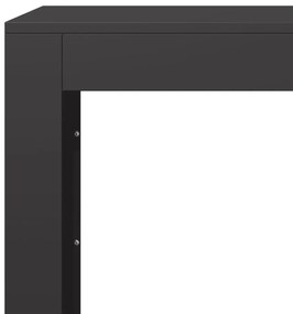 Suporte para lenha 60x40x100 cm aço preto