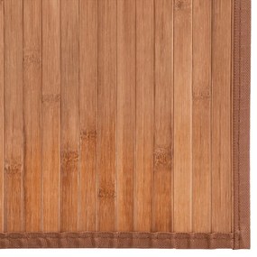 Tapete retangular 80x500 cm bambu cor natural