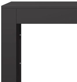 Suporte para lenha 100x40x60 cm aço preto