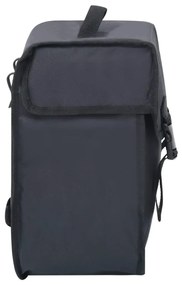 Alforge para bicicleta impermeável 21 L preto