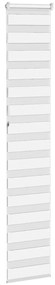Cortina de zebra 45x230 cm largura do tecido 40,9 cm poliéster