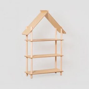 Estante Com 3 Prateleiras Em Madeira Zita Kids Madeira Natural - Sklum