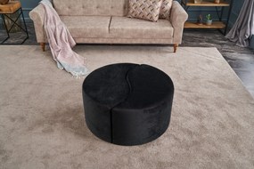 Pouffe Alis Puf – Anthracite/Pink – 80x40x80 cm