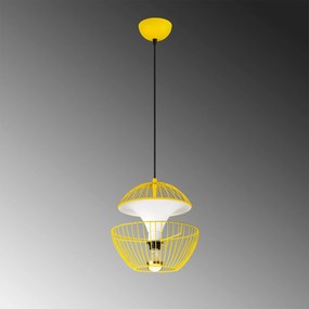 Candeeiro Telmander – Amarelo – 30 x 30 x 45-135 cm