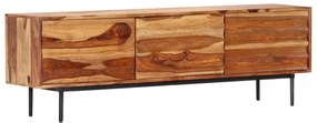 vidaXL Móvel de TV 140x30x45 cm madeira de acácia maciça