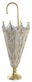 Suporte de Guarda-chuva Dkd Home Decor Dourado Metal (26 X 26 X 76 cm)