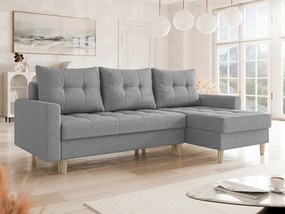 Sofá de canto Boulder 100, Disponível, Disponível, 222x140x90cm, 100.5 kg, Pernas: Madeira