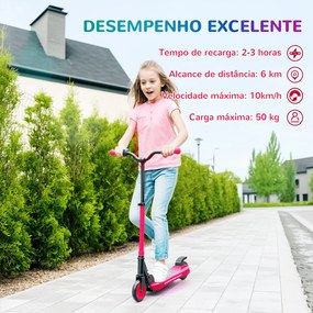 SPORTNOW Trotinete Elétrica Dobrável para Crianças acima de 6 Anos Mot