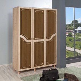 Guarda-Roupa Mode – Carvalho Sonoma – 135 cm x 192 cm x 52 cm