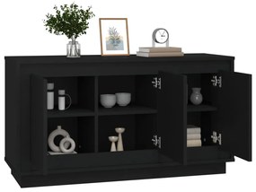 Aparador 102x35x55 cm derivados de madeira preto