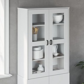 vidaXL Topo de aparador VIKEN derivados de madeira branco