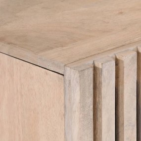 Aparador 90x34x75 cm madeira de mangueira maciça