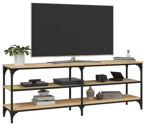 Móvel para TV 140x30x50 cm derivados de madeira carvalho sonoma