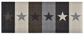 Tapete de cozinha lavável com design estrelas 60x180 cm