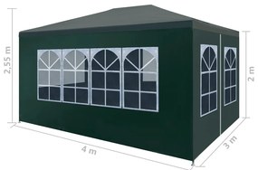 Tenda para festas 3x4 m verde
