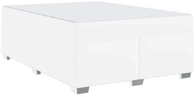 Estrutura da Cama Outros Branco 140 x 200 cm Couro sintético