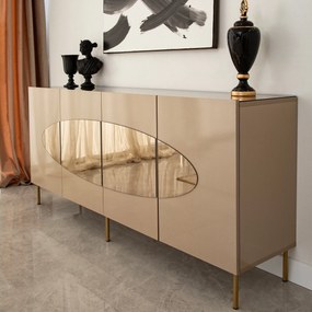 Console Lago – Bronze Gold – 180 cm x 80 cm x 40 cm