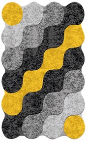 Tapete Circle Djt – Multicolor – 120x180 cm | Tribo Home
