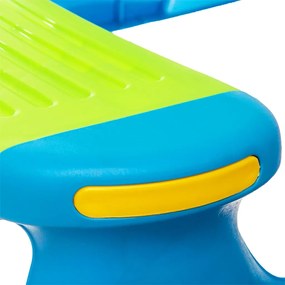 Banco e Mesa de piquenique para crianças 89,5x84,5x48 cm polipropileno