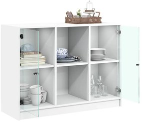 Aparador 102x37x75,5 cm derivados de madeira branco