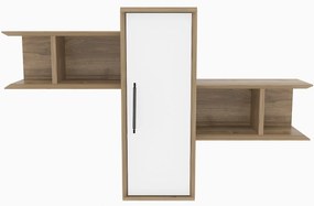 Prateleira de Parede Olida – Nogueira – 118,6x35x51,8 cm