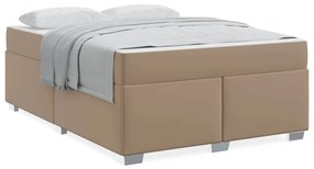 Estrutura da Cama Cappuccino 140 x 200 cm Couro sintético