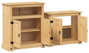 2 pcs conj. de móveis p/ casa de banho Corona pinho maciço