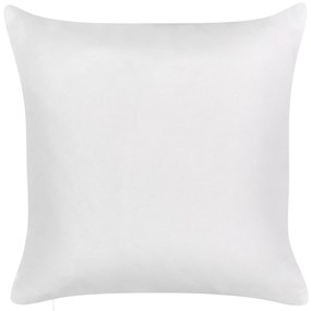 Conjunto de 2 almofadas decorativas de jardim com padrão de abelhas creme 45 x 45 cm CANNETO Beliani