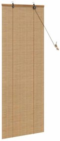 Persianas e Sombras de Janela Marrom Claro 60 x 160 cm Bambu