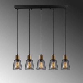 Candeeiro Kemtel – Preto Antique – 85 x 16 x 115 cm