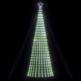 LED Árvore de Natal 1028 LEDs Branco Frio 403 cm