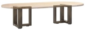 Pés para mesa de centro em forma de T, 2 peças, preto, 30x25x(30-31) c