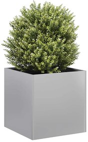 vidaXL Planter 40x40x40 cm aço galvanizado