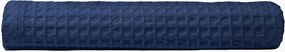 Toalha de mãos em algodão com textura favo de mel Midnight Blue