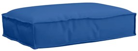 vidaXL Almofada de Palete para Assento Azul Royal 60x40x8 cm Tecido Oxford