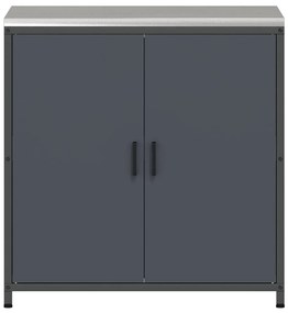 Armário de Armazenamento para Cozinha Antracite 60 x 50 x 92 cm