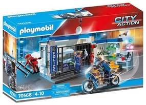 Playset City Action Prison Escape Playmobil 70568 Polícia (161 Pcs)