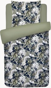 Conjunto de roupa de cama em cetim de algodão Jardin Orné, vários tamanhos